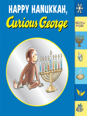 cover image of Happy Hanukkah, Curious George
